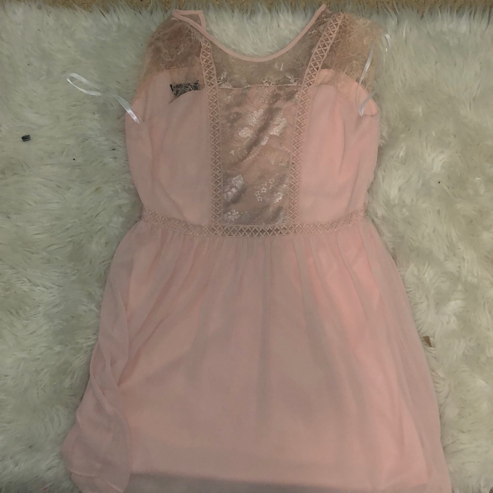 Pink dress